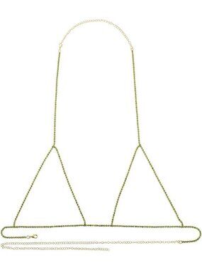 Sparkling Rhinestone Body Chain for Women - Sexy Crystal Bikini Jewelry for